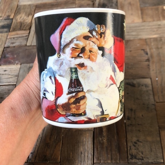 Coca-Cola Santa Claus Christmas Mug Set - Picture 9 of 11